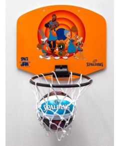 Spalding Tablica do koszykówki Mini Space Jam Tune Squad pomarańczowa 79006Z (T3209) Basketbolam