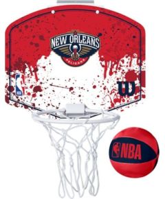 Wilson Wilson NBA Team New Orleans Pelicans Mini Hoop WTBA1302NOP Czerwone One size Для баскетбола