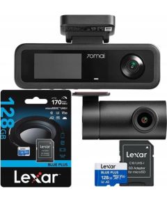 Xiaomi Videoreģistrators 70mai T400 3 + Karta Lexar 128GB Video reģistratori