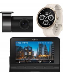 Xiaomi Videoreģistrators 70mai A800S-1 + RC06 4K + Maimo Watch WT2001 GPS GOLD Video reģistratori
