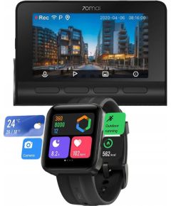 Xiaomi Videoreģistrators 70mai A800s 4K + Maimo Watch FLOW BLACK Видеорегистраторы