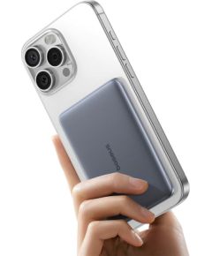 Baseus PicoGo AM41 Magnētiskais powerbank 20W 5000mAh / dabīgais titāns Power Banks
