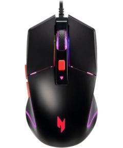 Acer Nitro Mouse NMW100 Black, Up to 7200 dpi, Wired, 6 buttons, Retail Pack Acer Peles, ievadierīces