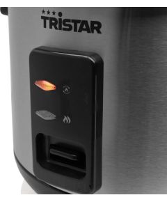 Tristar RK-6146 Rice cooker 400 W 1 L Number of programs 0 Black/Stainless steel Jaunumi Sadz. tehnika