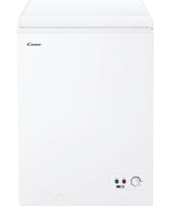 Candy Freezer CCHH 100E Energy efficiency class E Chest Free standing Height 84.5 cm Total net capacity 97 L White Jaunumi Sadz. tehnika