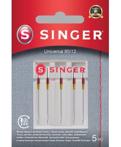 Singer Universal Needle 80/12 5PK for Woven Fabrics Šujmašīnu piederumi