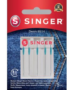 Singer Denim Needle 90/14 5PK Šujmašīnu piederumi