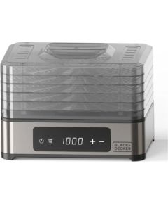Black+Decker BXDE401E Fruit, Mushroom and Vegetable Dehydrator Dārzeņu Tvaicētāji un Žāvētāji