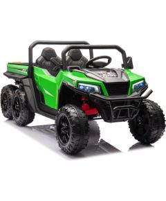 Lean Cars Battery Operated Vehicle 6 Wheels XB-1038A 4x4 24V Green Jaunumi, Bērnu preces