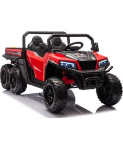 Lean Cars Battery Operated Vehicle 6 Wheels XB-1038A 4x4 24V Red Jaunumi, Bērnu preces