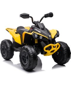 Lean Cars DK-CA002 12V10AH 4x4 Yellow Battery Quad Jaunumi, Bērnu preces