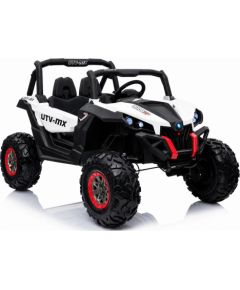 Lean Cars Jeep XMX603 Electric Ride On The Car - White With MP4 Jaunumi, Bērnu preces