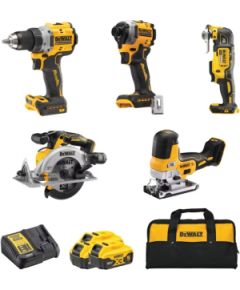 Akumulatora instrumentu komplekts DeWalt DCK502P3-QW; 18 V; 90 Nm; 208 Nm; 165 mm; 3x5,0 Ah akum. Наборы электроинструментов