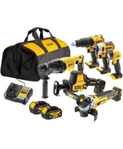 Akumulatora instrumentu komplekts DeWalt DCK607M2-QW; 18 V; 2x4,0 Ah akum. Наборы электроинструментов