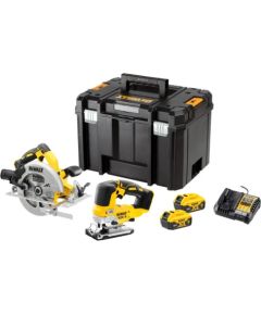 Akumulatora instrumentu komplekts DeWalt DCK2012P2T-QW; 18 V; 184 mm; 135 mm; 2x5,0 Ah akum. Наборы электроинструментов