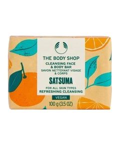 The Body Shop Satsuma Cleansing Face & Body Bar 100.0g Косметика для тела