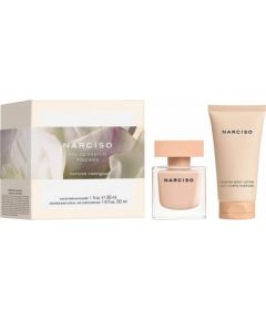 Narciso Rodriguez Set Narciso Rodriguez: Narciso Poudree, Eau De Parfum, For Women, 30 ml + Narciso Poudree, Hydrating, Body Lotion, 50 ml For Women Smaržas - NESAKĀRTOTS