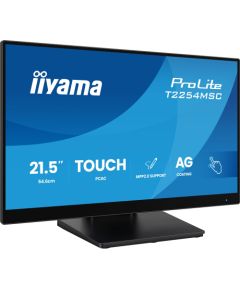 Iiyama ProLite T2254MSC-B2AG (54.6 cm (21.5 inches), black (matt), FullHD, IPS, touchscreen, USB hub, 100Hz panel) Jaunumi - Datori