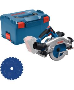 Bosch Powertools tool set: GKS 18 Volt 57 GX cordless circular saw with saw blade in L-BOXX Jaunumi -Dārzam