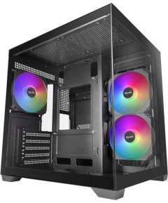 TACENS MARS MC-VIEW3 3xARGB USB-C mATX- obudowa/cases Datoru korpusi