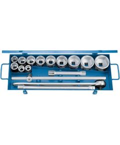 Uzgaļu komplekts Gedore 6281150; 3/4''; 22-60 mm; 16 gab. Mehāniskie instrumenti