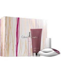 Calvin Klein Euphoria Gift Set EDP 100 ml, Body Lotion Euphoria 200 ml and miniature Euphoria EDP 10 ml 100ml Парфюмерные наборы