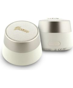 Guess Script Metal Logo Bluetooth Skaļrunis 5W zeltaina Bezvadu skaļruņi