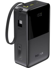 Baseus EnerFill FC51 Bipow 2 Pro Power Bank Portatīvais lādētājs 22.5W 30000mAh / kosmiski melns Power Banks