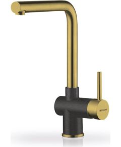 Pyramis KITCHEN TAP MANDOLIN PVD GOLD & PEARL BLACK STAIN 090928401 Izlietnes maisītāji krāni