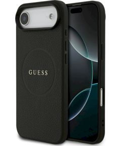 Guess Grained Ring MagSafe case Защитный чехол для iPhone Air / чёрный Чехлы - альтернативные