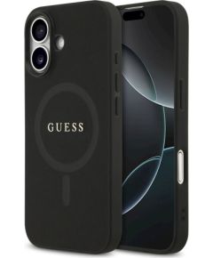 Guess Saffiano Classic Logo MagSafe Защитный чехол для iPhone 17 / чёрный Чехлы - альтернативные