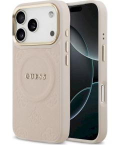 Guess Peony Hot Stamp MagSafe Case Защитный чехол для iPhone 17 Pro / розовый Чехлы - альтернативные