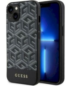 Guess GUHMP14MHGCFSEK hardcase GCube Stripes MagSafe Защитный чехол для iPhone 14 Plus / 15 Plus 6.7" / чёрный Чехлы - альтернативные
