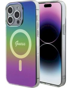 Guess GUHMP15XHITSK Hardcase IML Iridescent MagSafe Защитный чехол для iPhone 15 Pro Max 6.7" Чехлы - альтернативные
