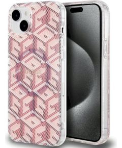 Guess GUHMP15MHGCUSTGP IML GCube MagSafe Защитный чехол для iPhone 15 Plus/14 Plus 6.7" / розовый Чехлы - альтернативные