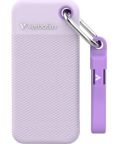 Verbatim 32323 External Drive Pocket SSD Накопитель 2TB USB-C 3.2 gen.2 / бело-фиолетовый Внешние жесткие диски
