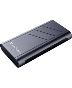 Verbatim 32021 TurboMetal SSD Внешний накопитель 1TB USB4 USB-C / серый Внешние жесткие диски