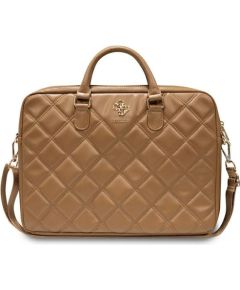 Guess Bag GUCB15ZPSQSSGW Сумка для ноутбука 16" Quilted 4G / коричневый Сумки, обложки для ноутбуков