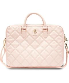 Guess Bag GUCB15ZPSQSSGP Сумка для ноутбука 16" Quilted 4G / розовый Сумки, обложки для ноутбуков