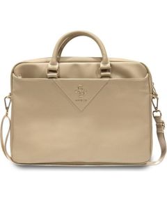 Guess Torba GUCB15ZPGSTEGD Сумка для ноутбука 16" Triangle 4G / светло-золотой Сумки, обложки для ноутбуков