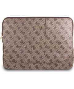 Guess Sleeve GUCS134GB Чехол для портативного компьютера 13" 4G UPTOWN / коричневый Сумки, обложки для ноутбуков