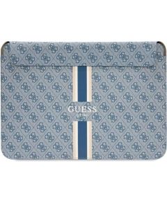 Guess Sleeve GUCS16P4RPSB Чехол для портативного компьютера 16" / синий 4G Printed Stripes Сумки, обложки для ноутбуков