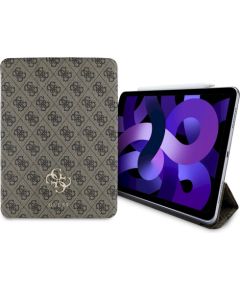 Guess GUFC11RM24PS4SGW Magnetic 4G Big Logo Planšetdatoru maciņš priekš iPad Air 11" 2024 / brūns Maki Planšetdatoriem