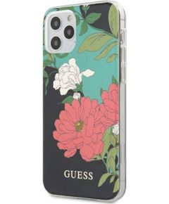 Guess GUHCP12LIMLFL01 N°1 Flower Collection Защитный чехол для iPhone 12 Pro Max 6,7" / чёрный Чехлы - альтернативные
