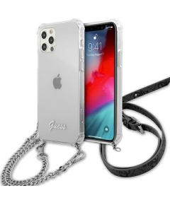 Guess GUHCP12LKC4GSSI Hardcase 4G Защитный чехол для iPhone 12 Pro Max 6,7" / прозрачный Чехлы - альтернативные