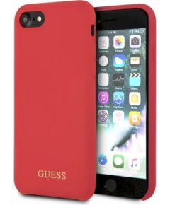 Guess GUHCI8LSGLRE Silicone Hard Case Защитный чехол для iPhone 7/8/SE 2020/SE 2022 / красный Чехлы - альтернативные