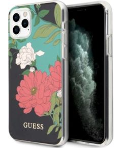 Guess GUHCN65IMLFL01 N°1 Flower Collection Защитный чехол для iPhone 11 Pro Max / чёрный Чехлы - альтернативные