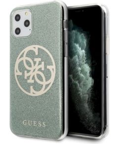 Guess GUHCN65PCUGLKA Hardcase 4G Circle Glitter Защитный чехол для iPhone 11 Pro Max / хаки Чехлы - альтернативные