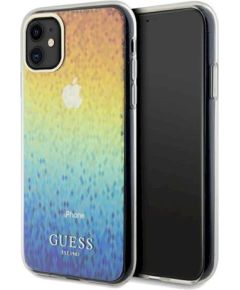 Guess GUHCN61HDECMI Hardcase IML Faceted Mirror Disco Iridescent Защитный чехол для iPhone 11 / Xr 6.1" Чехлы - альтернативные