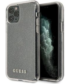 Guess GUHCN65PCGLSI Hardcase Glitter Защитный чехол для iPhone 11 Pro Max / серебристый Чехлы - альтернативные